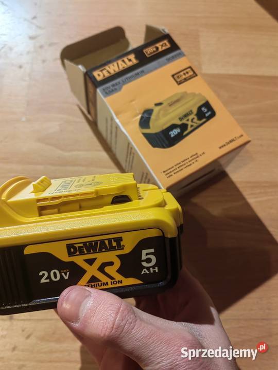 AKUMULATOR 18V 5Ah DCB184 DEWALT Kraków sprzedam