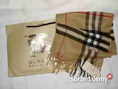 SzalApaszka Burberry Orginalny z metkami kujawsko-pomorskie Mogilno