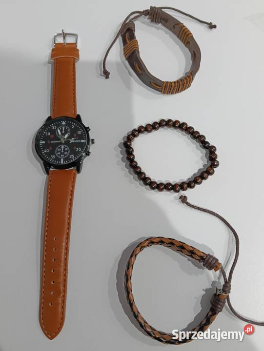 Zegarek plus 3 bransoletki