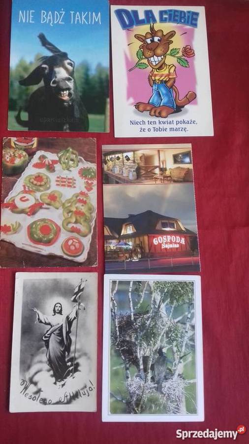 Pocztówki różnego rodzaju Pozostałe