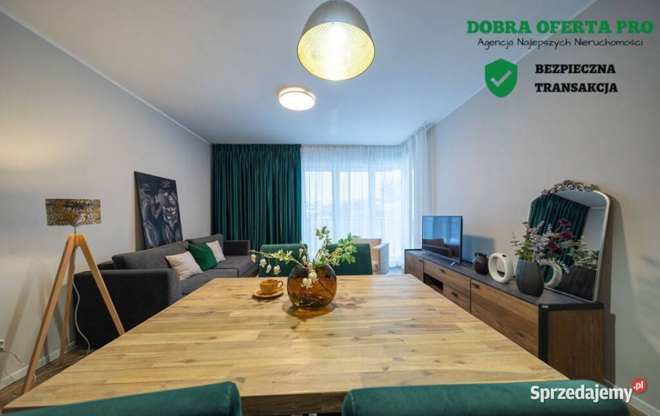 2 pokoje z dużym balkonem Kamienice Gdańsk