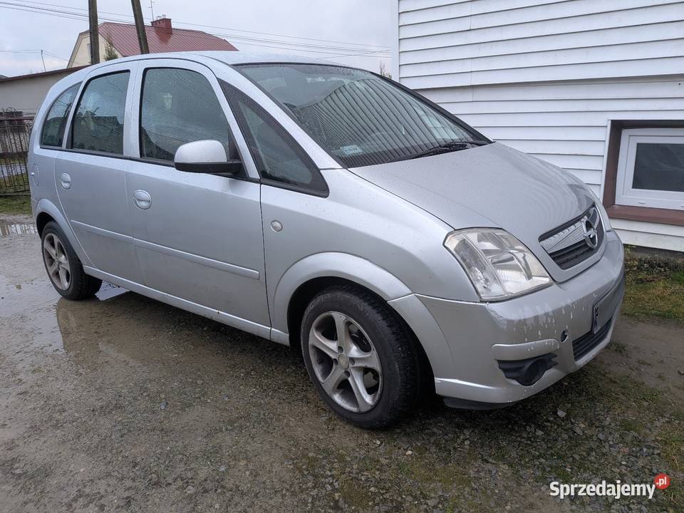 Opel Meriva 2006 16 LPG pierwszy właściciel srebrny podkarpackie Albigowa sprzedam