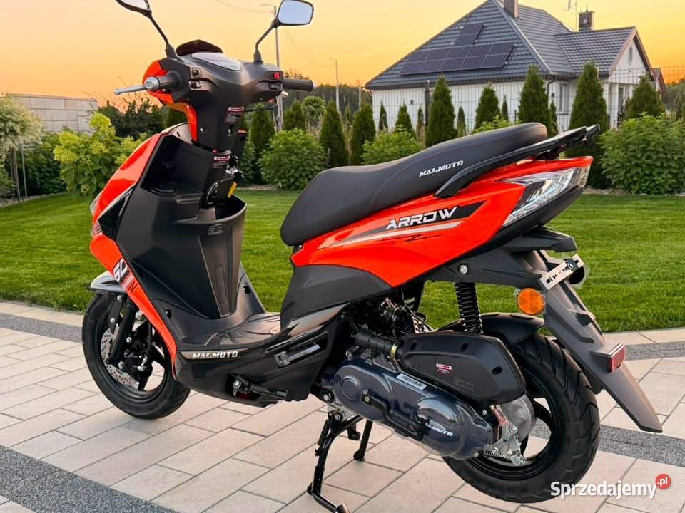 Nowy skuter Malmoto Arrow 50cc 2026r 24msc Pozostałe mazowieckie Siedlce sprzedam