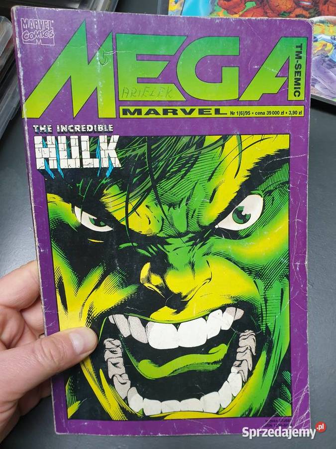 Mega Marvel 1 6 1995 The Incredible Hulk TMSemic Gdynia sprzedam