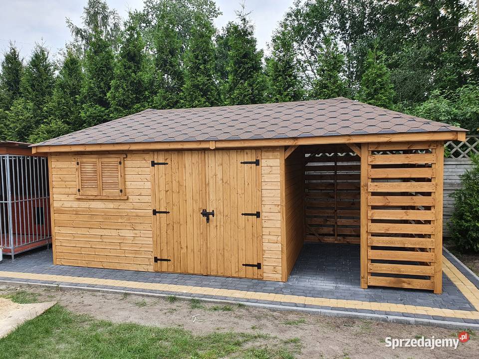 Domek narzędziowy 25x6 Altana Ogrodowa Drewutnia śląskie Częstochowa