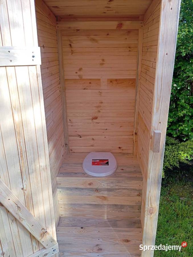 Toaleta Drewniana Z Deski Heblowanej Wychodek Wrocław