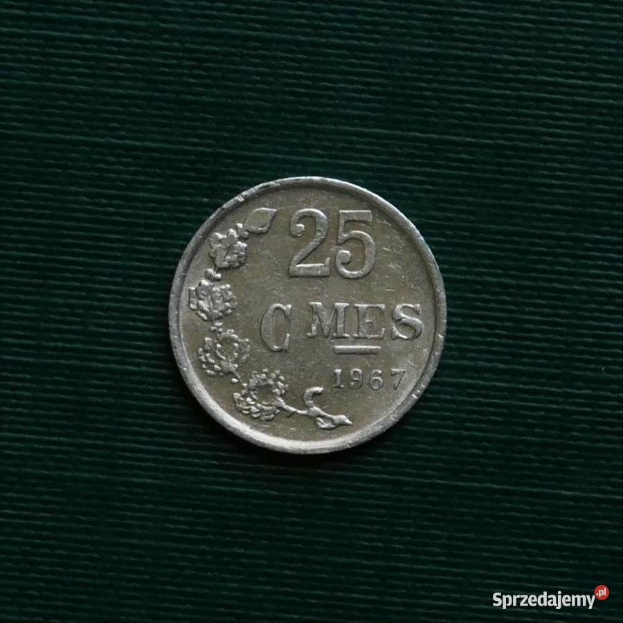 LUKSEMBURG 25 centymów 1967r śląskie Gliwice