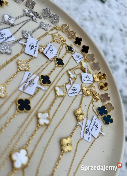 Kolczyki naszyjnik bransoletka łańcuszek VC Warszawa sprzedam