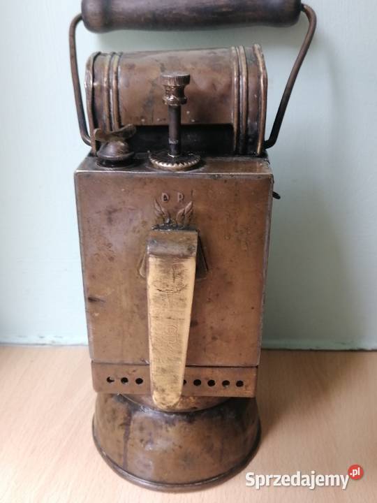 Unikatowa mosiężna lampa kolejowa Germany małopolskie Kraków sprzedam