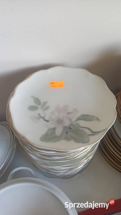 Talerzyk deserowy Rosenthal Syg z lat 1901 1927 Porcelana i szkło