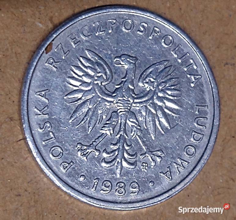 5 1989r MW Moneta PRL Starocia Kęty