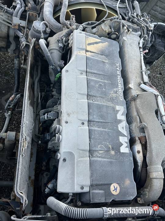 SILNIK MAN TGX TGS EURO6 440 480 D2676 LF25 Rok produkcji 2016 wielkopolskie Kopanica
