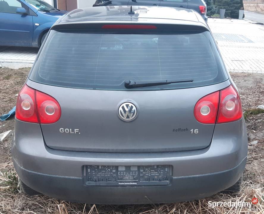VW GOLF V 16 SR USZKODZONY benzyna sprzedam