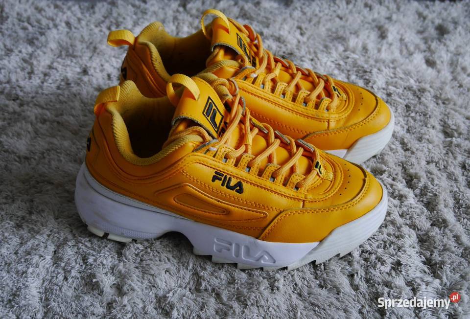 Fila Orange świetne musztardowe buty 375 dolnośląskie Wrocław