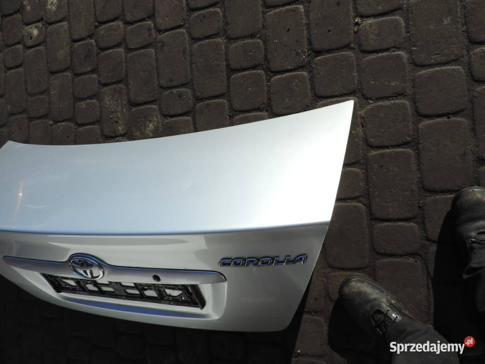 TOYOTA COROLLA E12 SEDAN KLAPA BAGAŻNIKA TYŁ małopolskie Nowy Sącz sprzedam