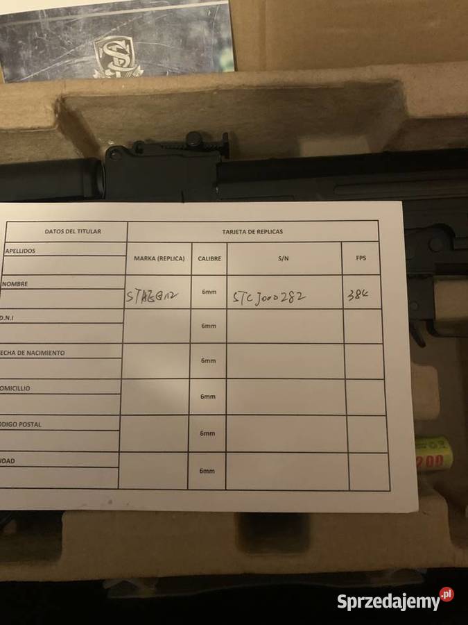 REPLIKA KARABINKU AK74M SPORTS LINE ETU Niewiesze