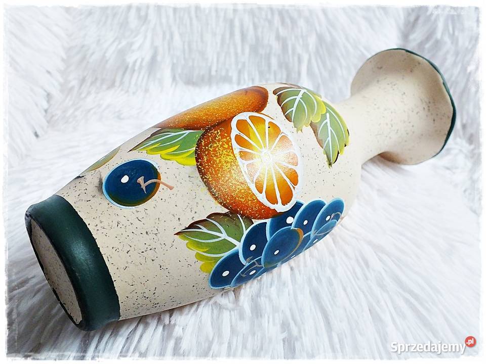 Stary wazon ręcznie malowany Owoce Włochy lata Żary sprzedam