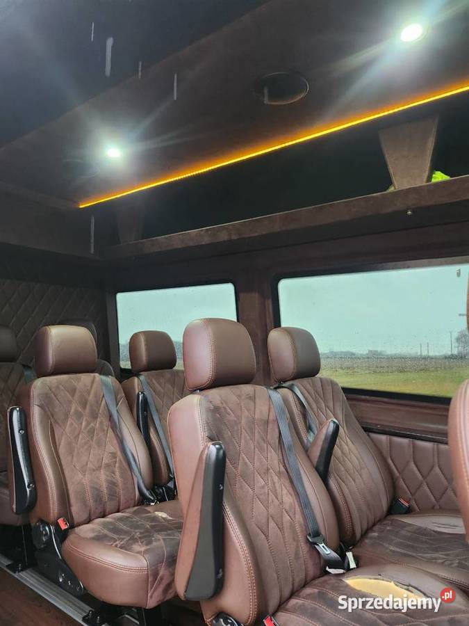 Sprinter 907 316 9 osb VIP srodek 22 dissel 2021 radio Samochody osobowe Ostrów Wielkopolski