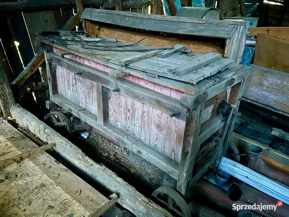 Zabytkowa Polska MŁOCKARNIA młocarnia chyba Łowicz