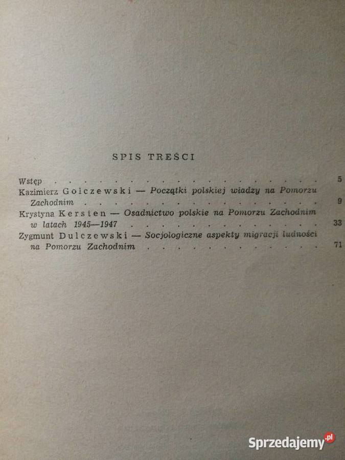 3512 Przeobrażenia Na Pomorzu Zachodnim Lata Antykwariat zachodniopomorskie Szczecin