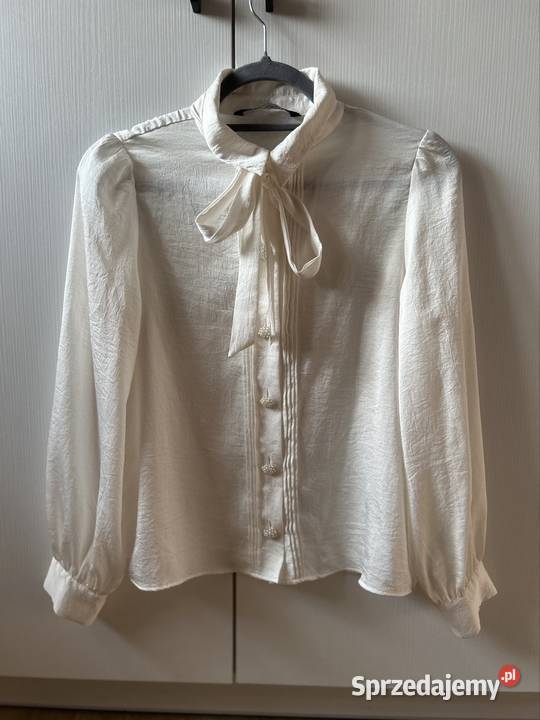 Elegancka bluzka Zara M koszula bluzka z kokardą Wyszków