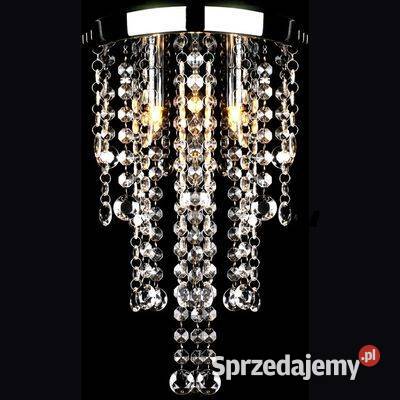 vidaXL Lampa sufitowa z kryształami biała Warszawa