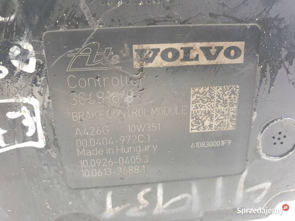 Volvo XC60 POMPA ABS hamulcowa P30681619 Rudka