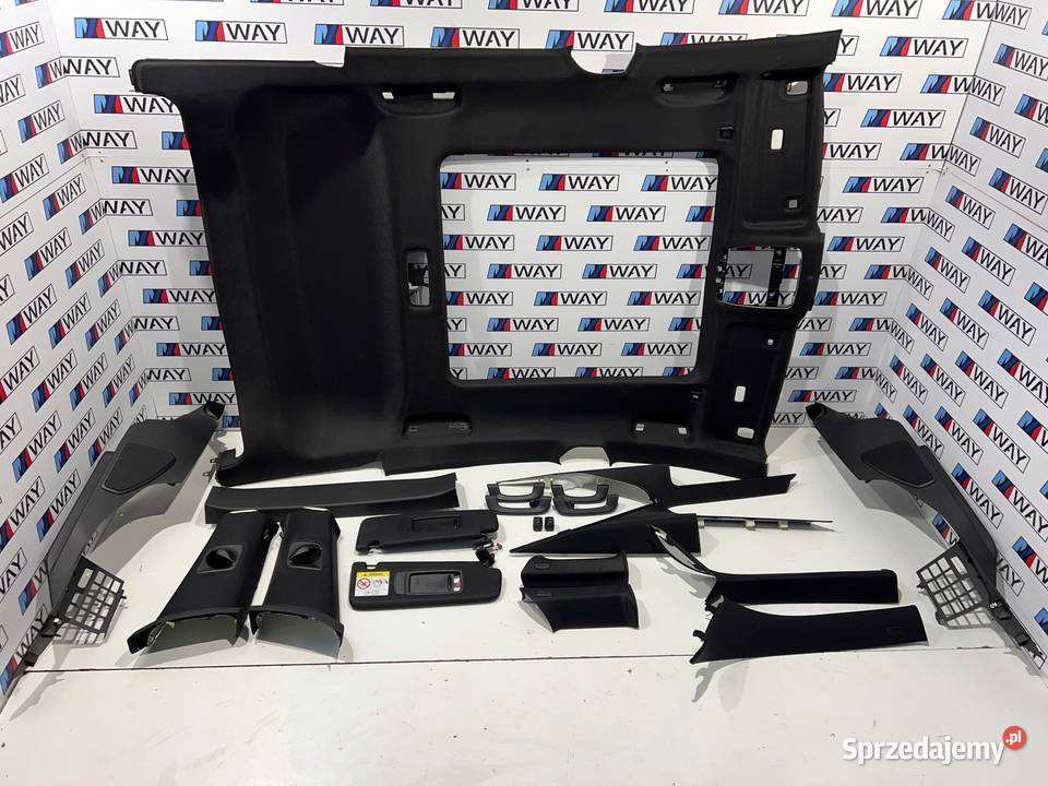 BMW G32 PODSUFITKA MPAKIET CZARNA ORYGINAŁ