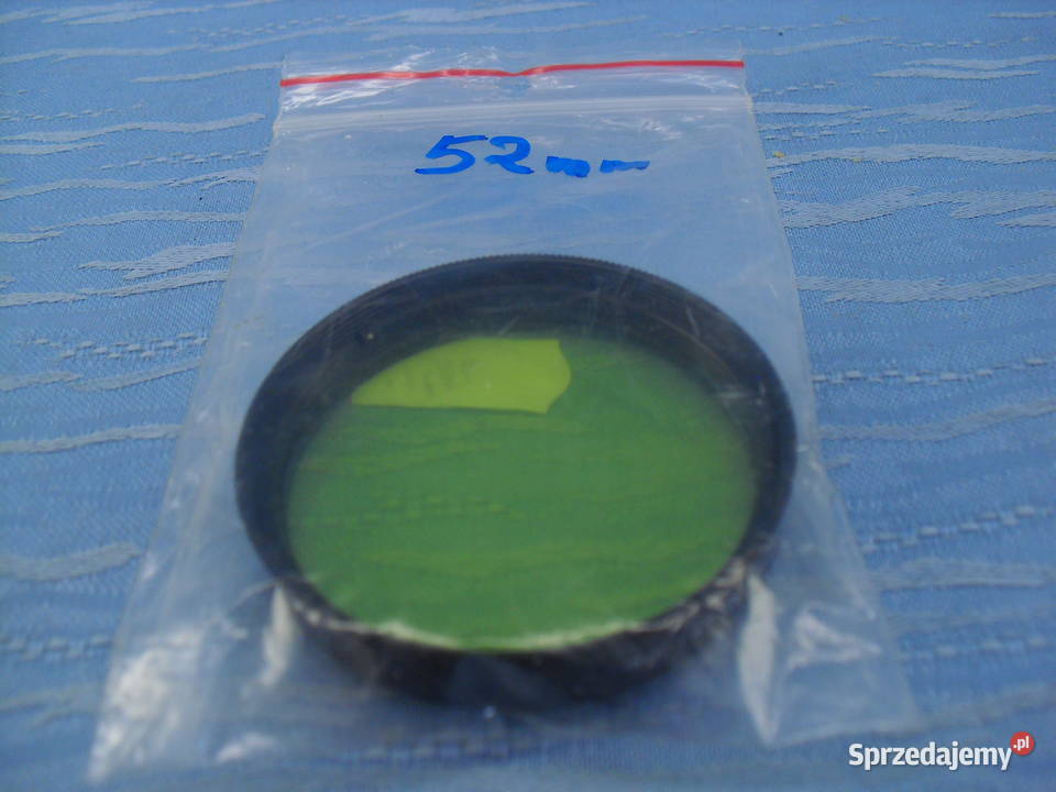 FILTR Jasnozielony 14x 52 mm Pozostałe Bielawa