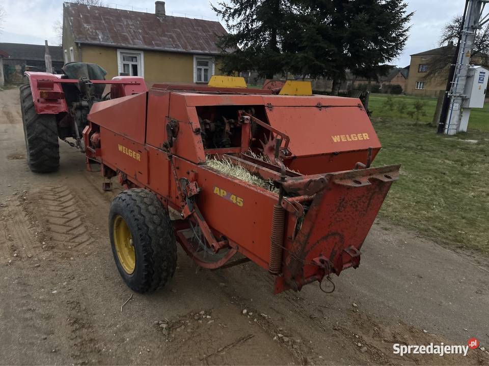 Welger ap45 Kostkujące Łuków
