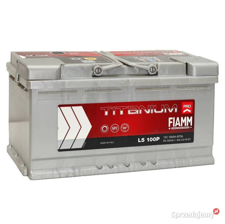 Akumulator FIAMM TITANIUM PRO 100Ah 870A Tarnów