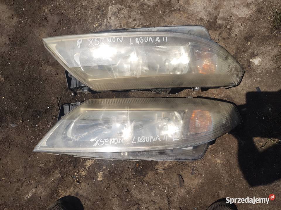 Renault Laguna II lampa przód xsenon lampy przednie świętokrzyskie Kielce sprzedam