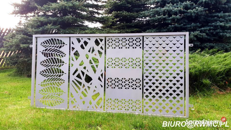 Nowoczesne panele ogrodzeniowe balustrady blachy Garwolin