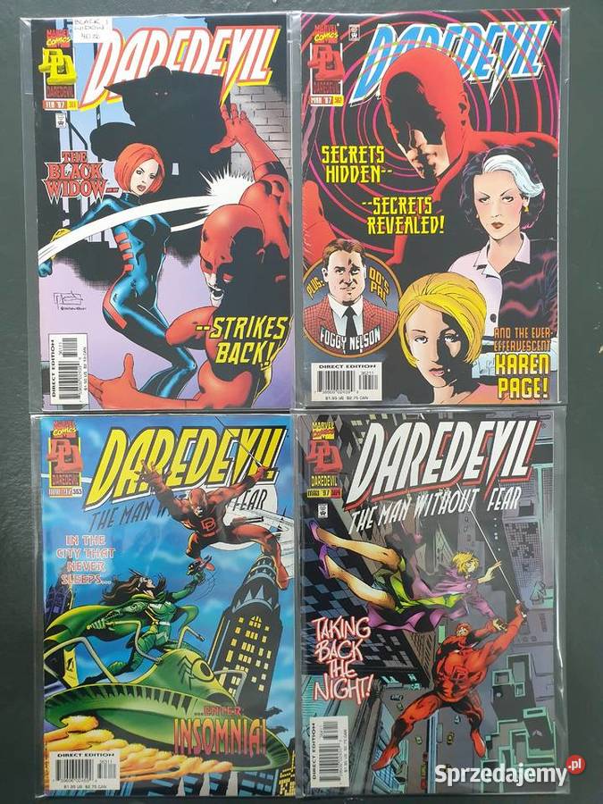 Daredevil kolekcja 27 oryginalnych komiksów Superbohaterowie pomorskie Gdynia