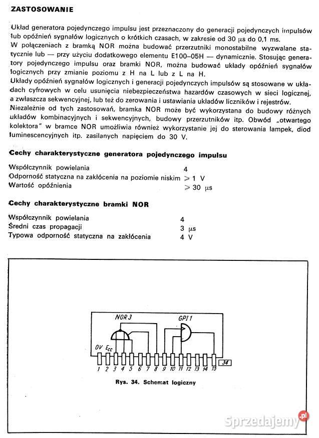 Układ scalony hybrydowy E10004H3 generator śląskie Gliwice