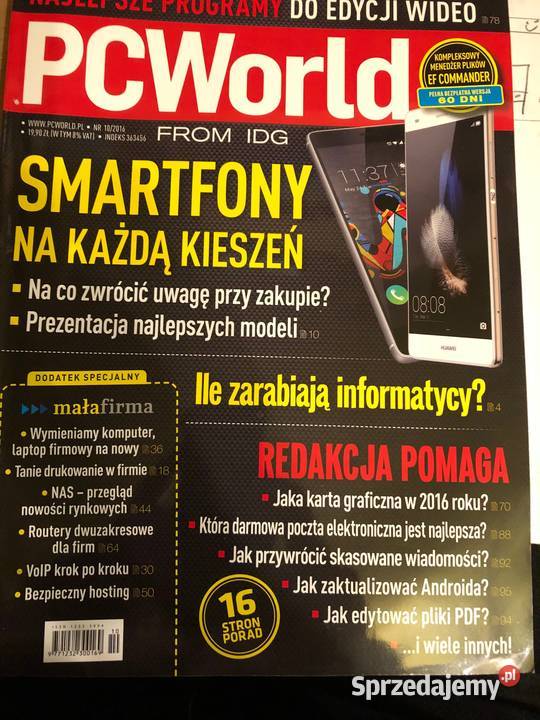 PC World 2016 niepełny Czasopisma Kraków sprzedam