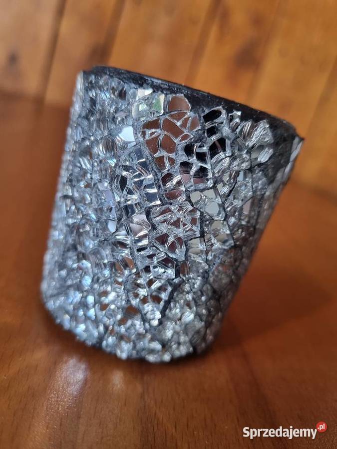 Świecznik na tealighty lustrzany Świeczniki Dom i Ogród Warszawa