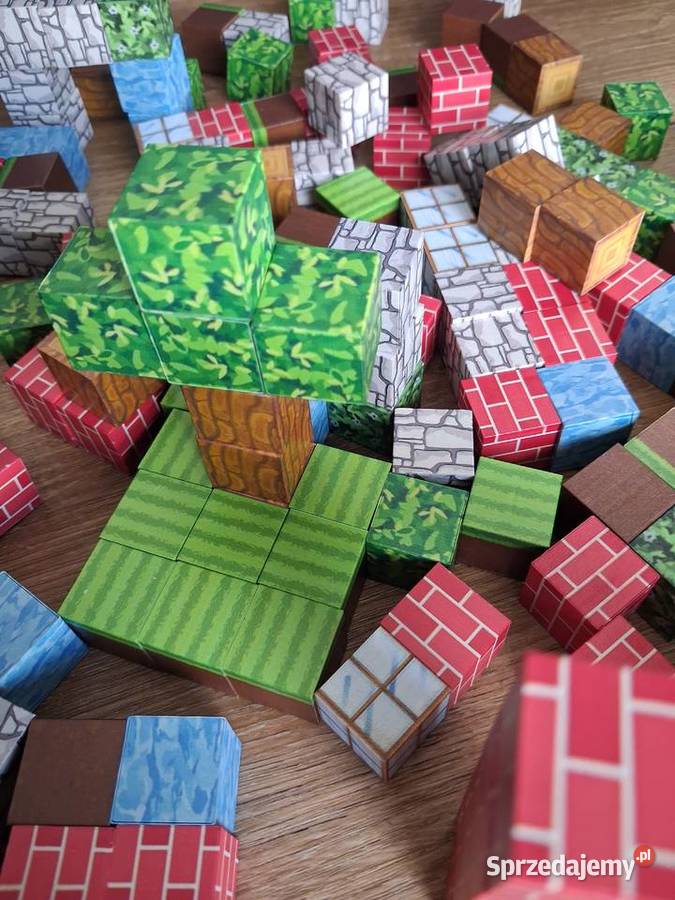 Klocki Minecraft 100 magnetyczne nowe 3 lata+ Lublin