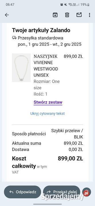 Naszyjnik Vivienne Westwood Biżuteria Bukowie