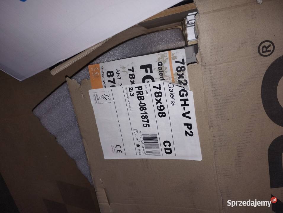 okno dachowe balkonowe Fakro FGHV P2 Mszana Dolna