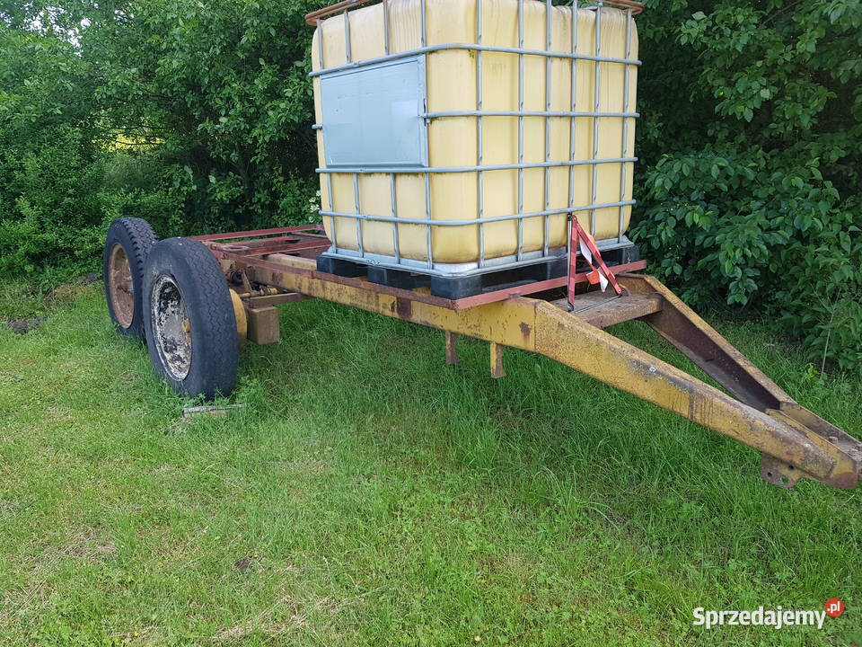 Rama beczkowozu tandem Mieścisko