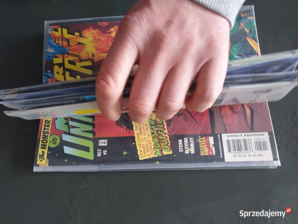 Marvel Universe The Invaders 7 komiksów USA 1998 Gdynia sprzedam