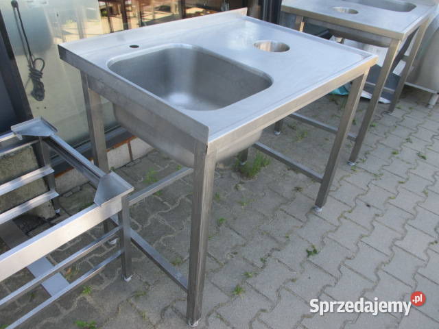 ZLEW GASTRONOMICZNY 1 KOMOROWY Z OTWOREM NA Gastronomia Ostrów Wielkopolski