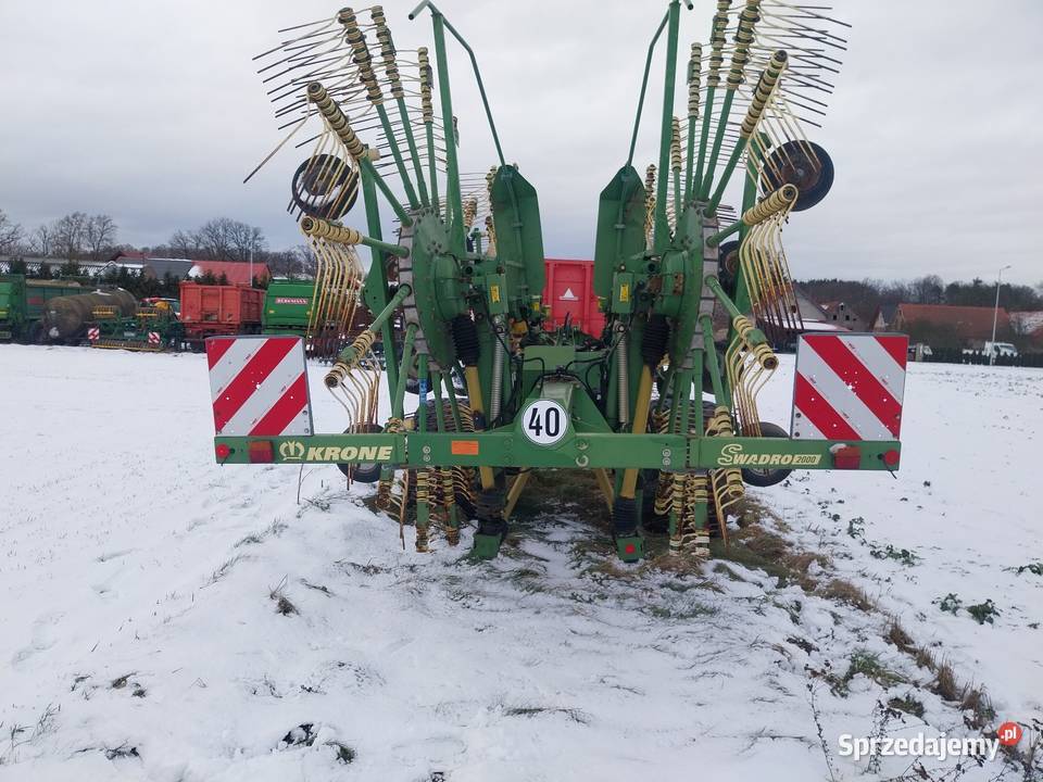 Zgrabiarka Krone Swadro 2000 nieuszkodzony Bolesławiec
