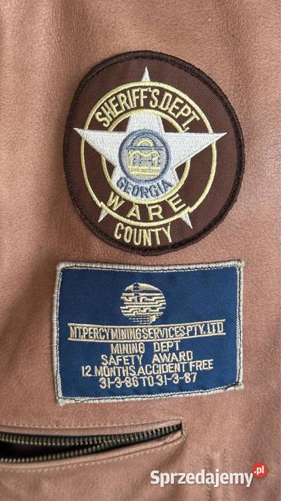 Kurtka Skórzana top gun Dąbrowa Górnicza