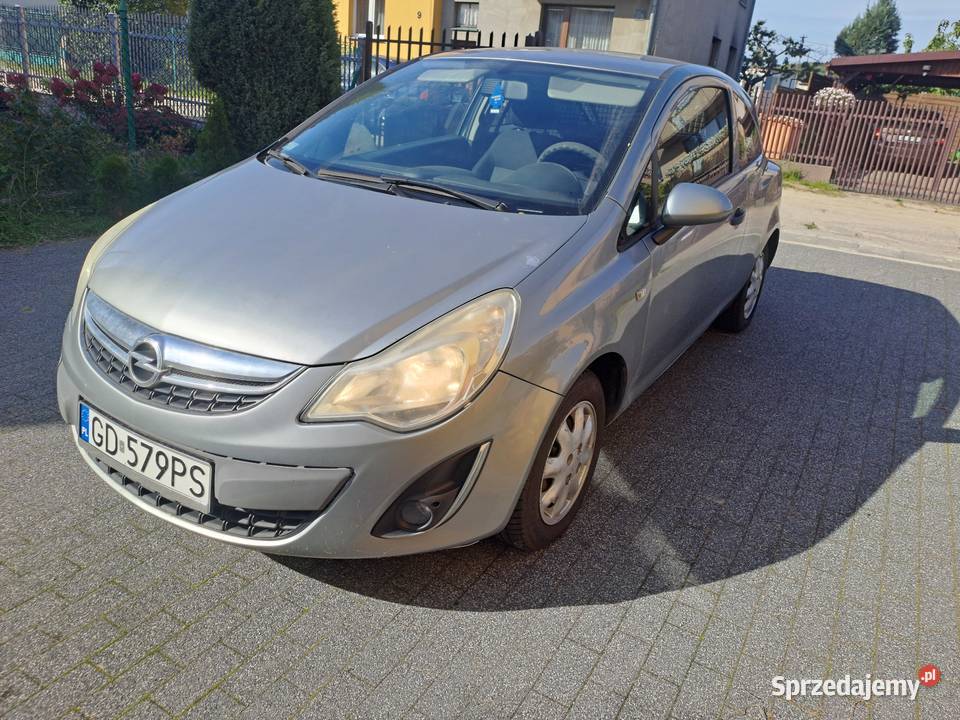 Opel Corsa Van 13 CDTI 2012 r Wejherowo