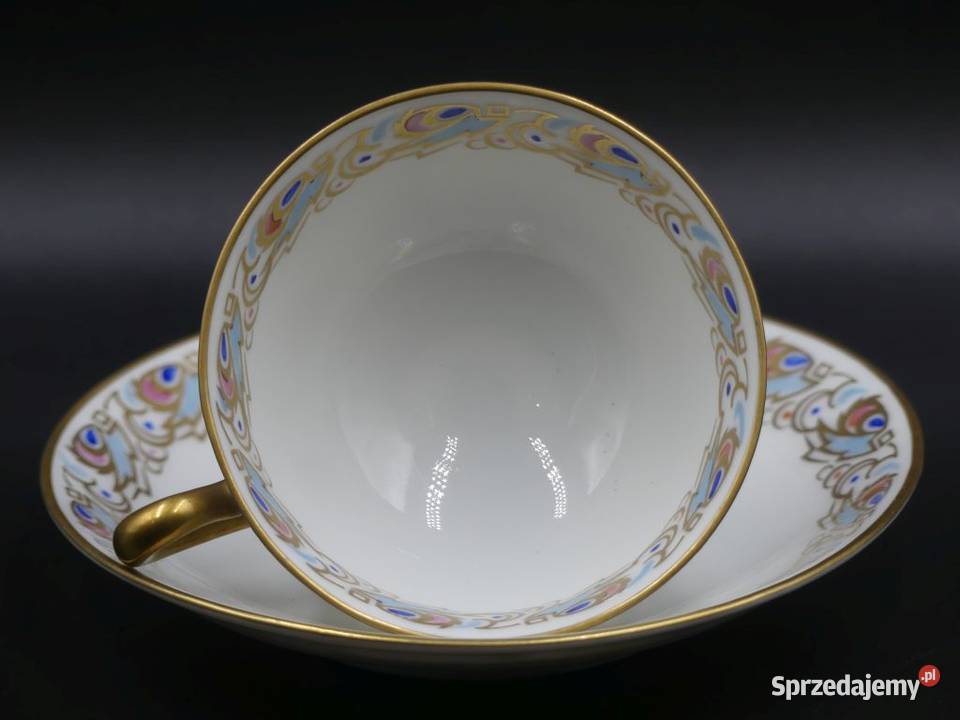 Komplet do mokki Tułowice Tillowitz stan