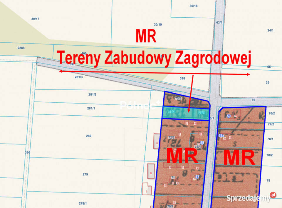 Tania działka pod zabudowę Michałki gm Rokitno