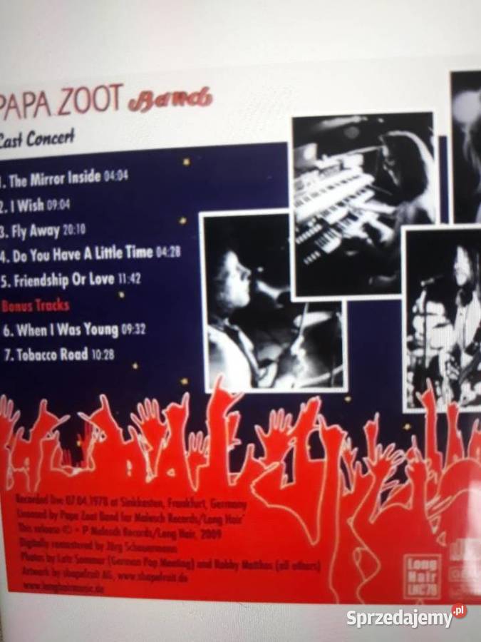 Niezapomniane koncerty Hard Rocka PAPA ZOOT LAST