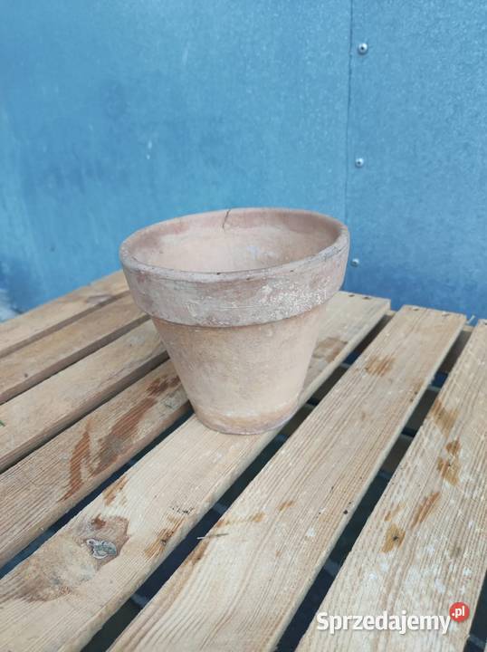 Klasyczna doniczka gliniana VINTAGE BOHO Podkałek